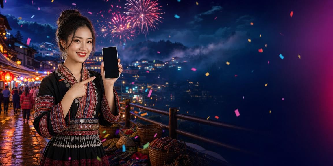 Người dùng vùng núi Sapa truy cập trang phân tích casino và thể thao trên điện thoại di động